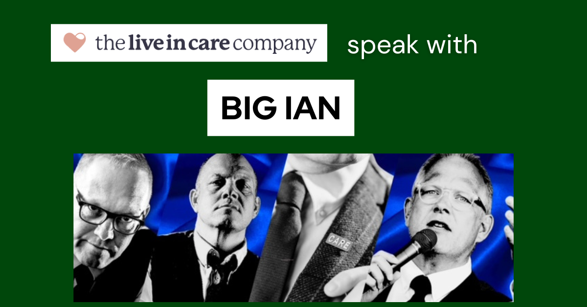 Big Ian: A Force of Nature Making Every Day Brighter – An Exclusive from our podcast ‘The Care Cast’
