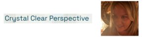 Crystal Clear Perspective logo representing an experienced occupational therapist offering trauma recovery and psychological wellbeing support