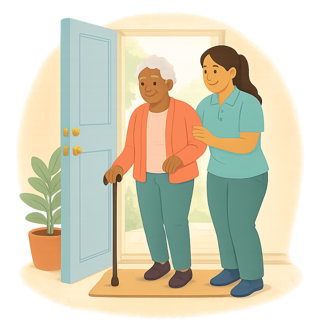 Supporting Older People With High Blood Pressure Through Live in Care