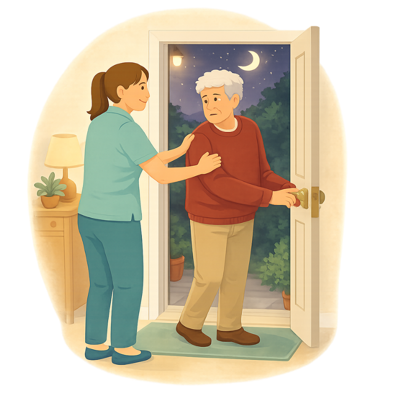 Common Reasons People With Dementia Wander at Night