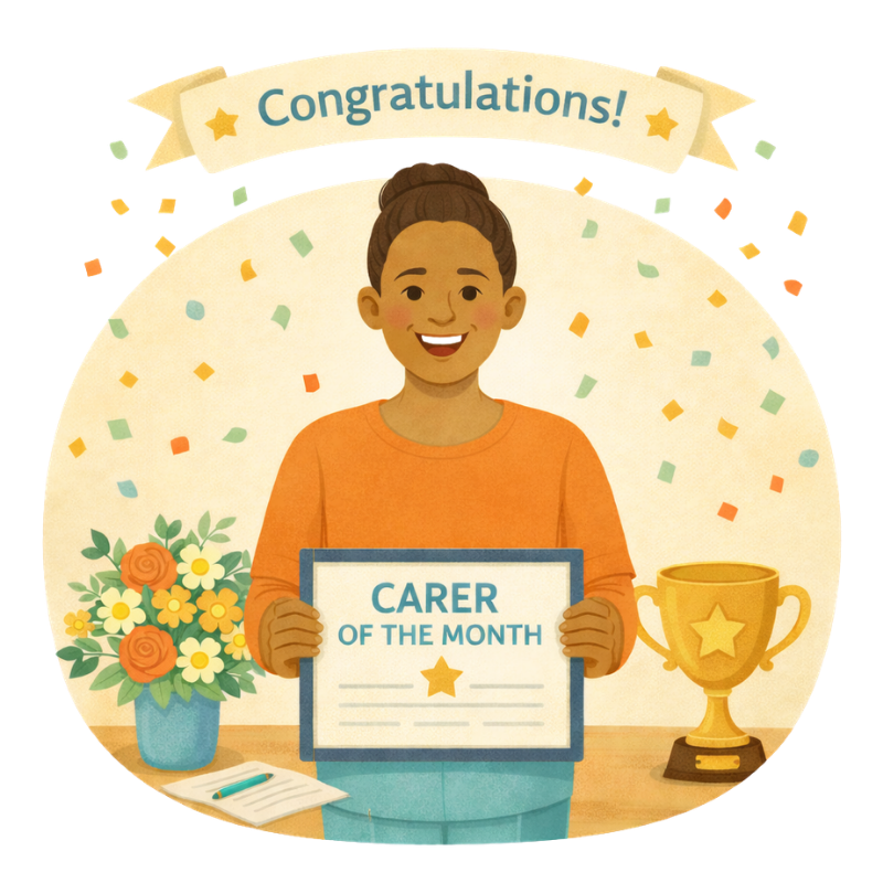 Celebrating Our Live In Carer of the Month