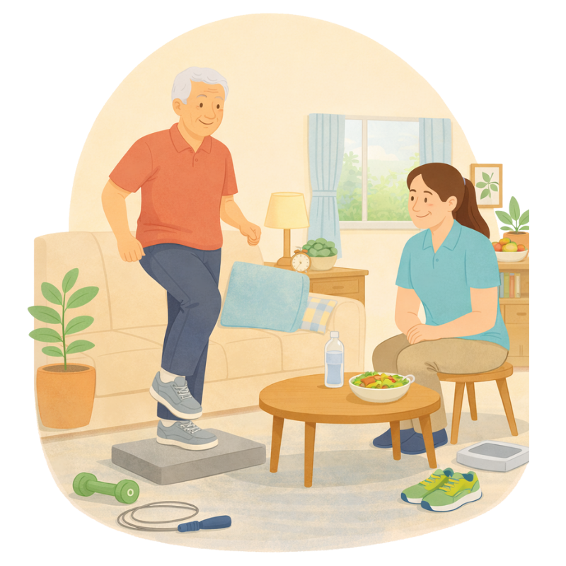 Reducing Heart Attack Risk at Home